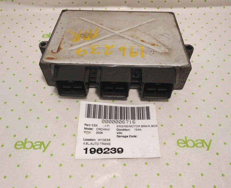 06 FORD CROWN VICTORIA Engine/motor Brain Box