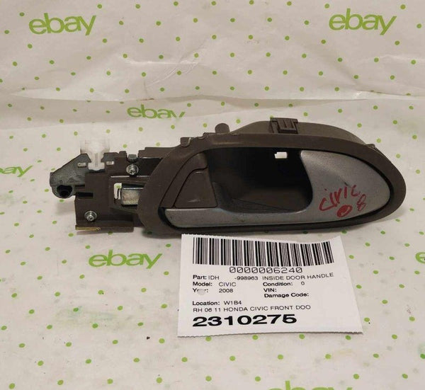 06 07 08 09 10 11 HONDA CIVIC Inside Door Handle RIGHT