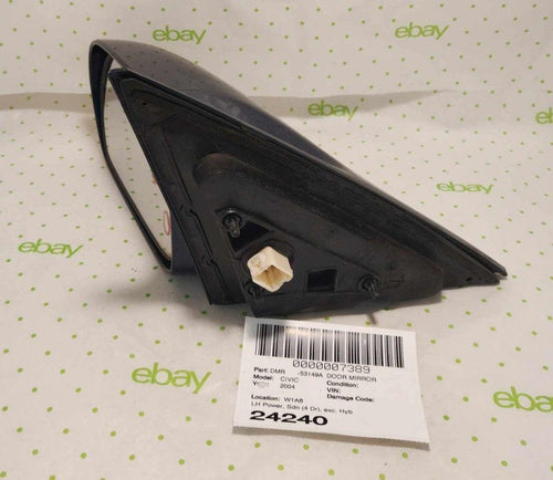 01 02 03 04 05 HONDA CIVIC Door Mirror Left Power Sdn (4 Dr) exc. Hybr