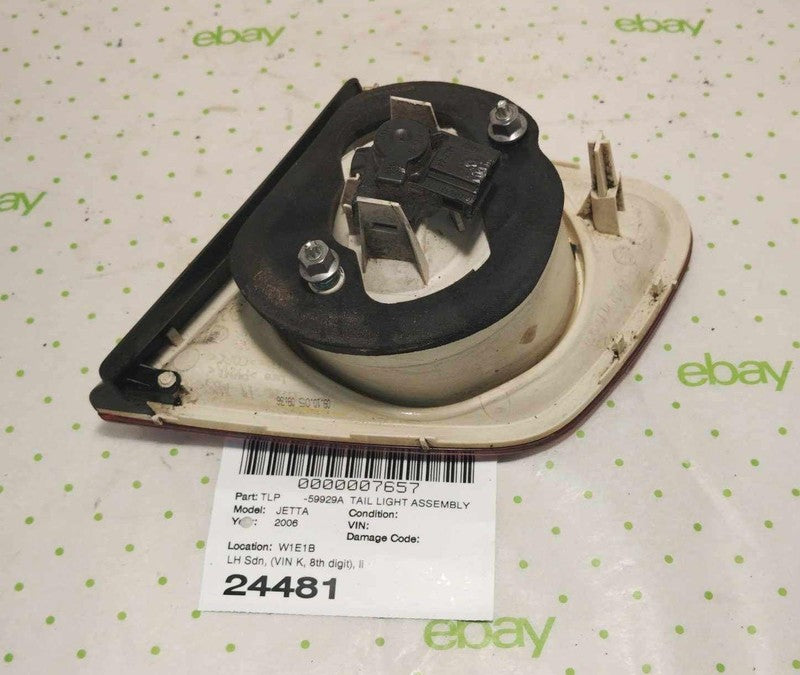 05 06 07 JETTA EXCEPT GLI Tail Light Assembly Left