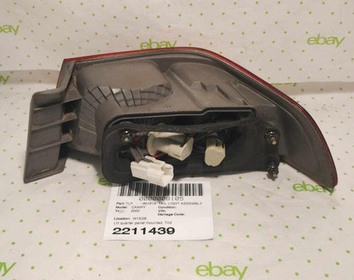 00 01 TOYOTA CAMRY Tail Light Assembly Left