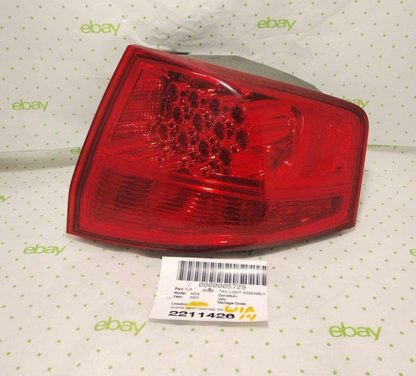 07 08 09 ACURA MDX Tail Light Assembly Right
