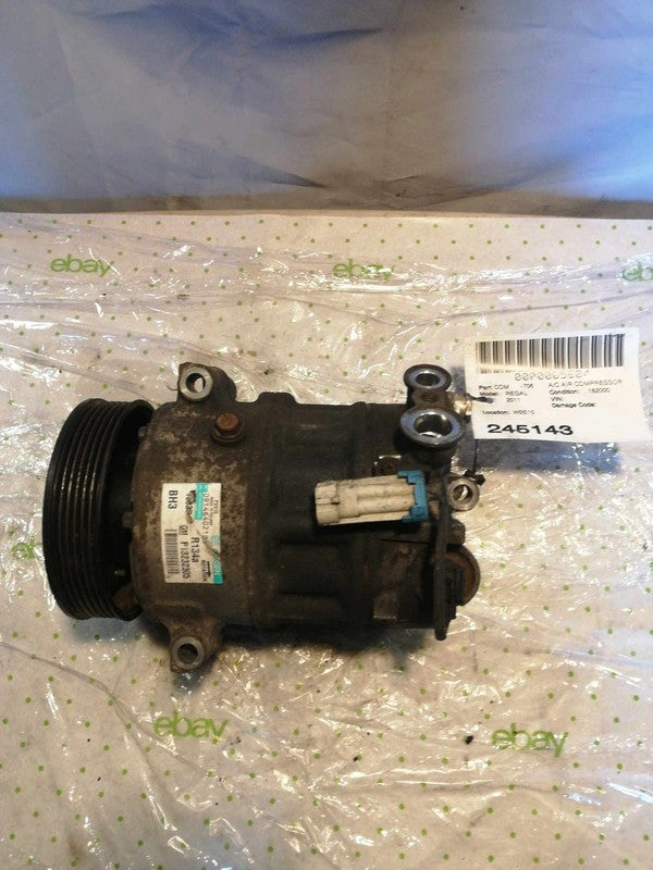A/c Air Compressor BUICK REGAL 11