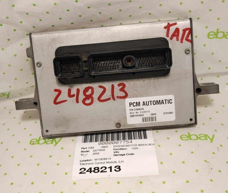 00 01 02 SATURN S SERIES Engine/motor Brain Box
