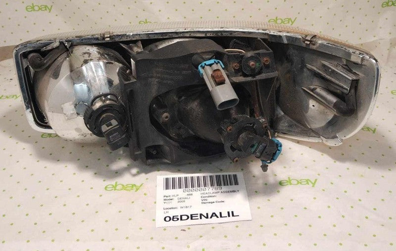 02 03 04 05 06 07 SIERRA DENALI Headlamp Assembly Left