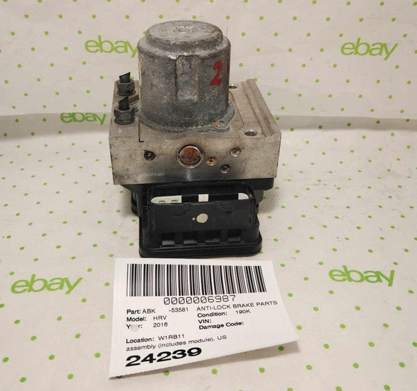 16 17 18 HONDA HRV Anti-lock Brake Parts