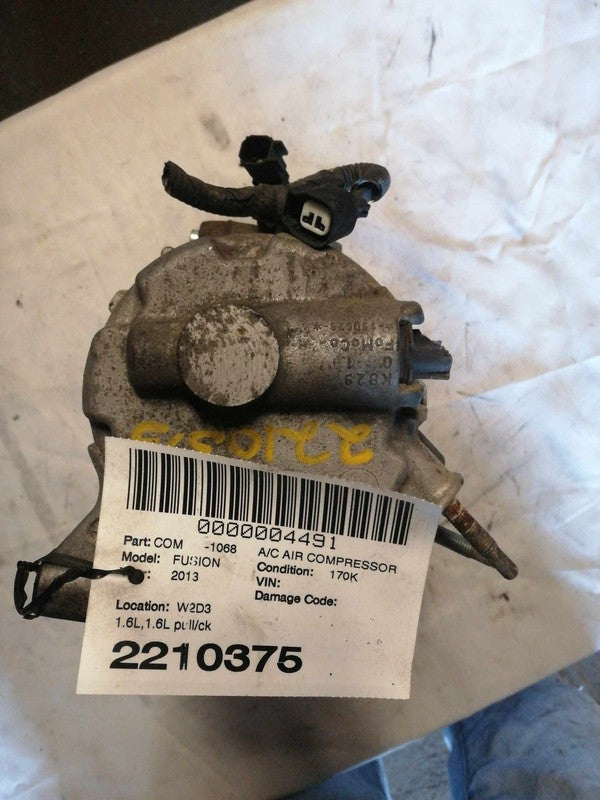 A/c Air Compressor FORD FUSION 13 14 15 16 17 18 19 20