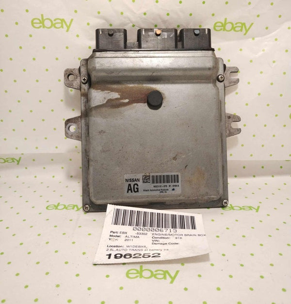 11 NISSAN ALTIMA Engine/motor Brain Box