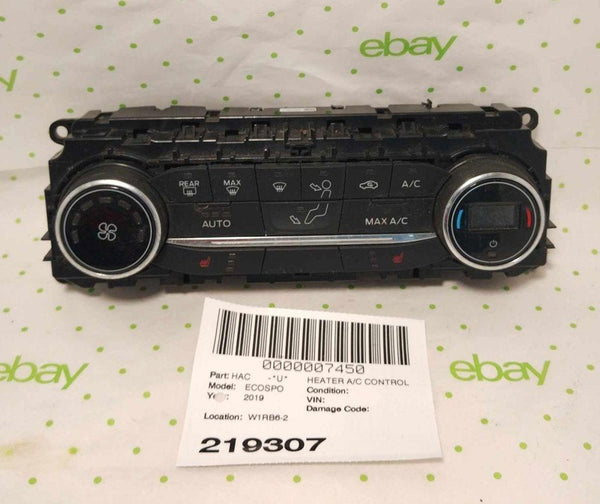 19 FORD ECOSPORT Heater A/c Control