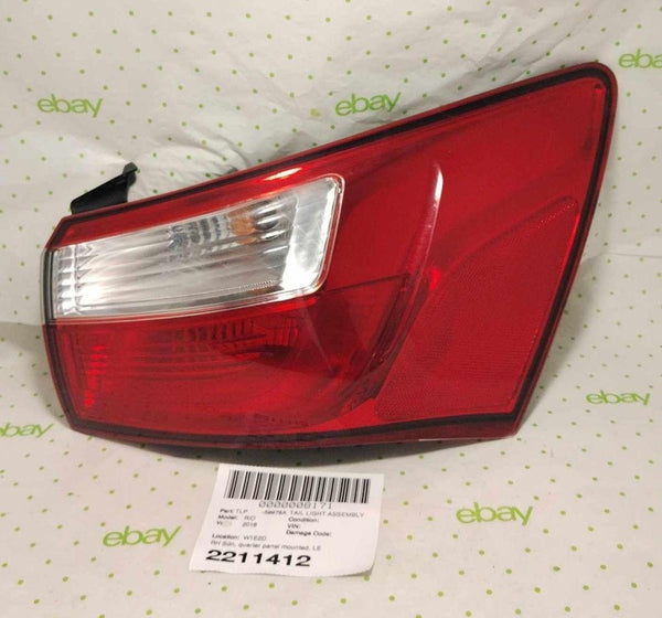 12 13 14 15 16 17 KIA RIO Tail Light Assembly Right