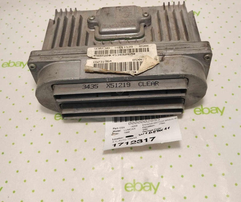 96 CHEVY LUMINA Engine/motor Brain Box
