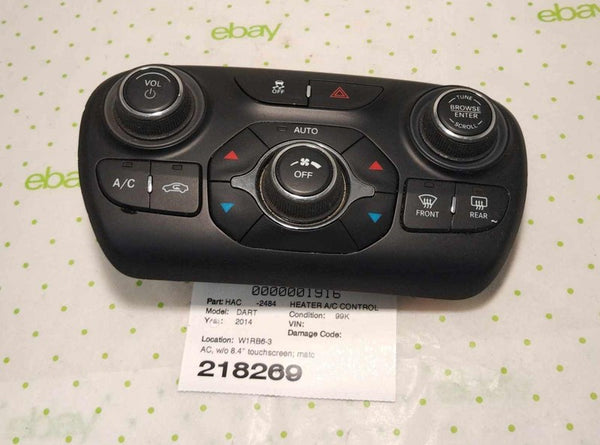 13 14 15 16 DODGE DART Heater A/c Control
