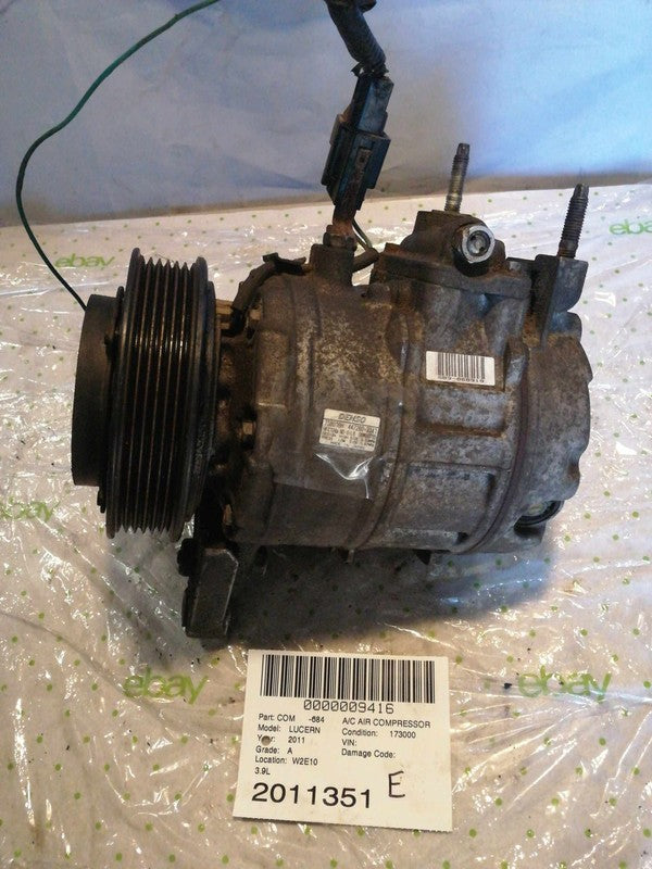 A/c Air Compressor BUICK LUCERNE 09 10 11