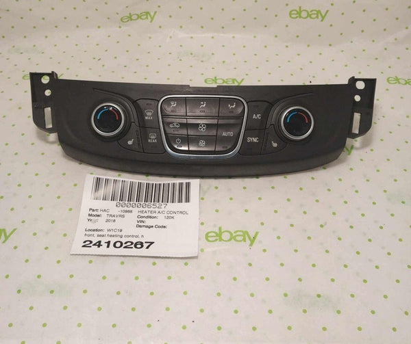 18 19 20 21 CHEVY TRAVERSE Heater A/c Control seat heating control