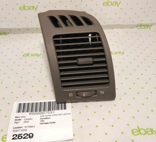 02 TOYOTA CAMRY Air Cond./heater Vents