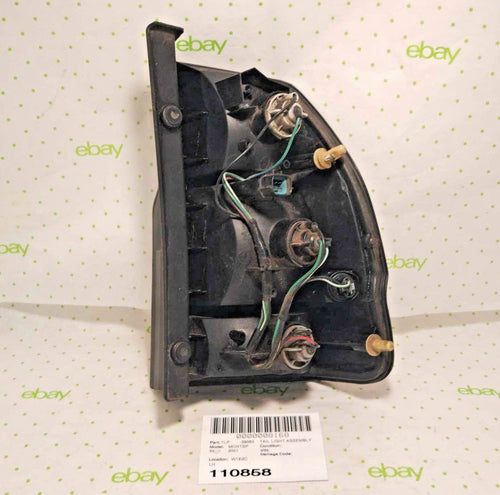 00 01 02 03 04 MITSU MONTERO SPORT Tail Light Assembly Left