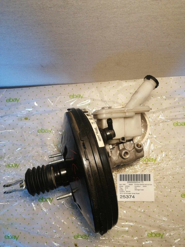 Power Brake Booster & Master Cylinder NISSAN VERSA 12 13 14 15 16 17 1