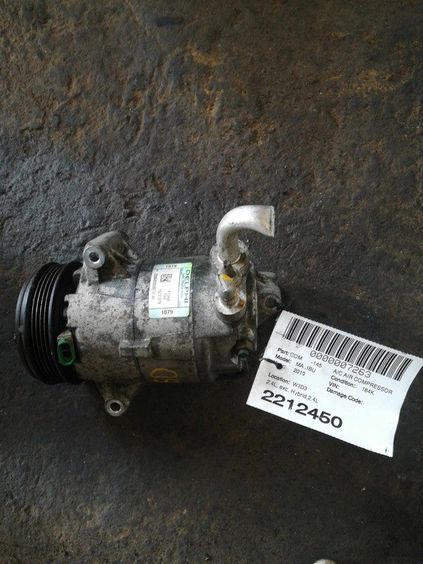 A/c Air Compressor CHEVY MALIBU 07 08 09 10 11 12