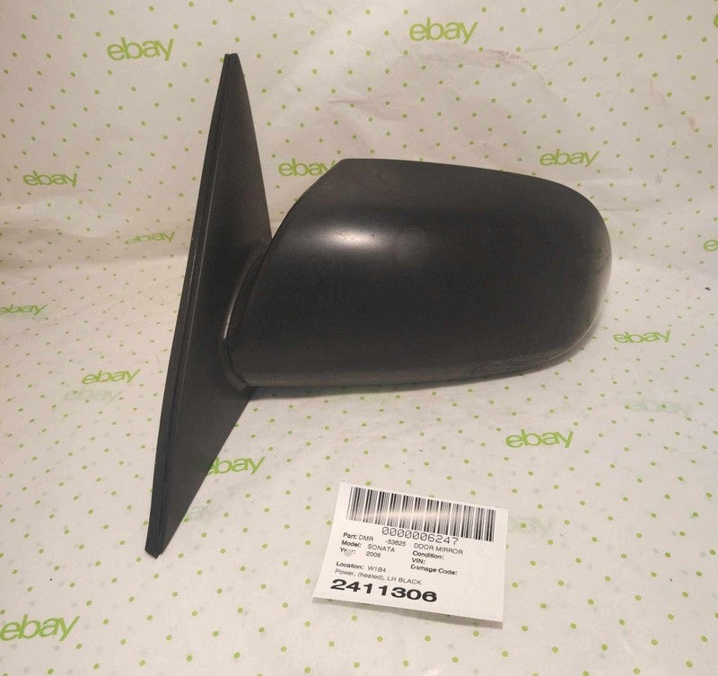 06 07 08 09 10 HYUNDAI SONATA Door Mirror Left BLACK