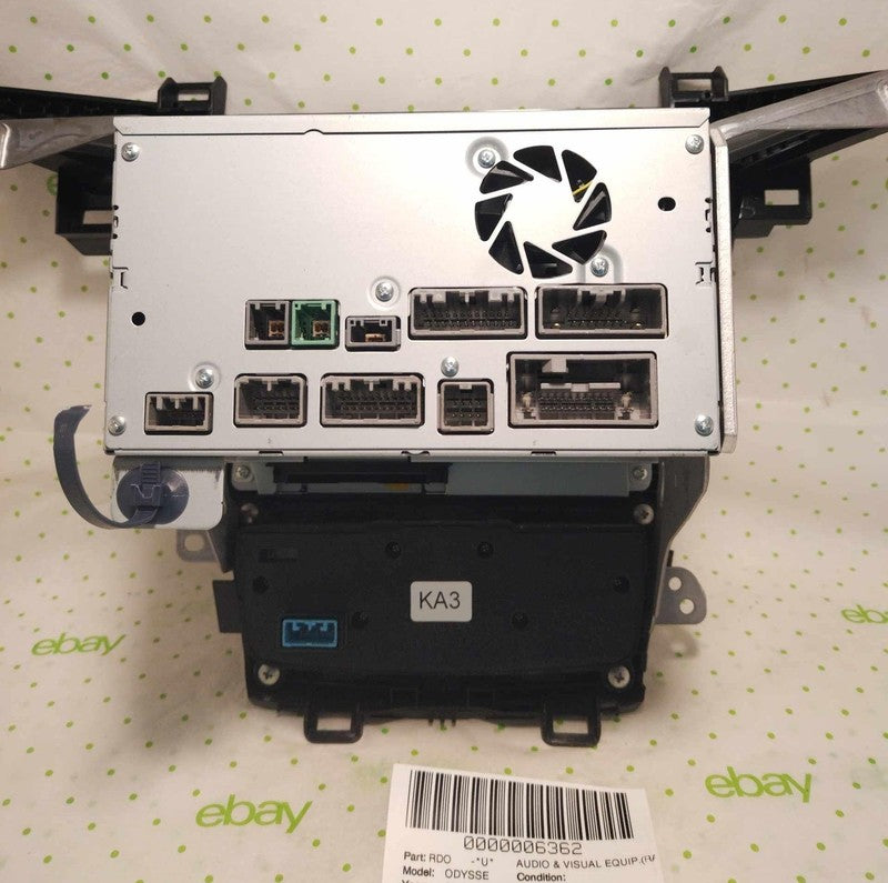 15 HONDA ODYSSEY DASH MOUNTED SCREEN AM FM PLAYER RADIO RECEIVER NAVIG
