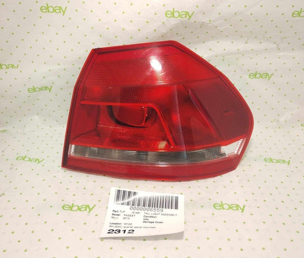 12 13 14 15 VW PASSAT Tail Light Assembly Right
