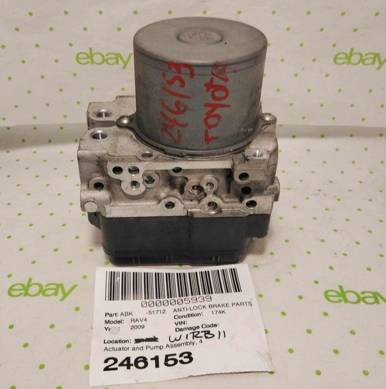09 10 11 TOYOTA RAV-4 Anti-lock Brake Parts