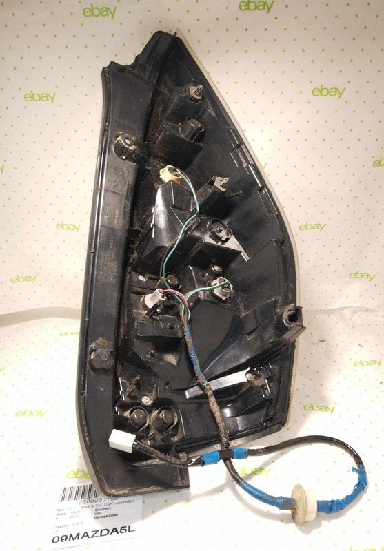 08 09 10 MAZDA 5 Tail Light Assembly Left