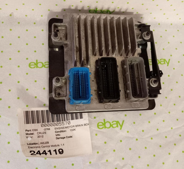 12 13 14 15 16 CHEVY CRUZE Engine/motor Brain Box