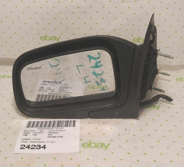 95 96 GRAND MARQUIS Door Mirror Left BLUE