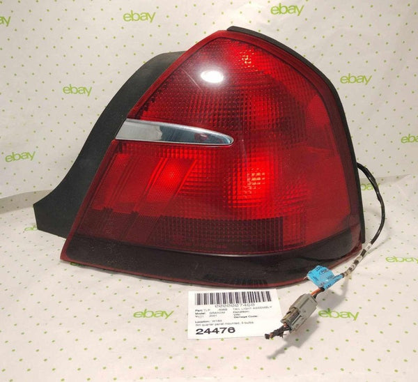 98 99 00 01 02 GRAND MARQUIS Tail Light Assembly Right passenger side