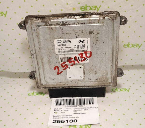 15 16 HYUNDAI ELANTRA Engine/motor Brain Box