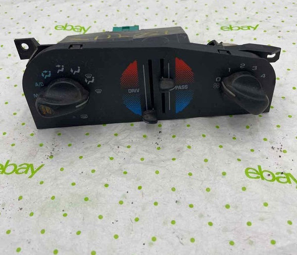 95 96 97 98 99 CHEVY LUMINA Heater A/c Control