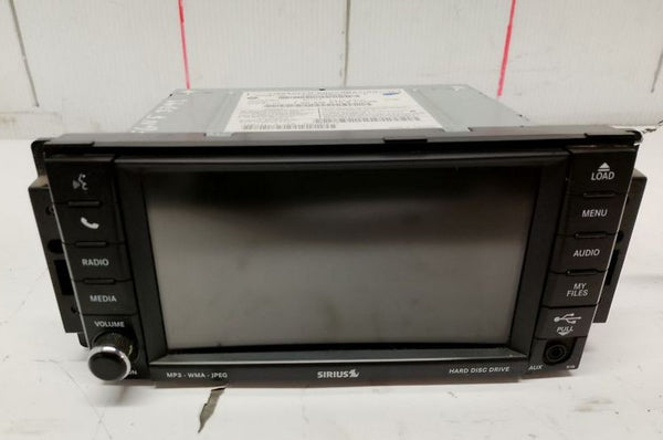 2011 Dodge Ram 1500 2500 Radio AM FM CD DVD Player Receiver W/ Navigat