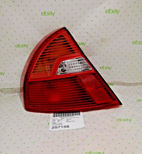 1999-2002 Mitsubishi Mirage Left Driver Side Tail Light Assembly