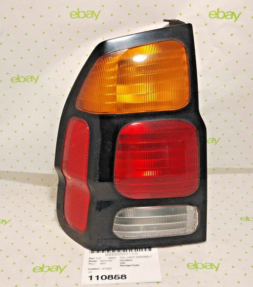 00 01 02 03 04 MITSU MONTERO SPORT Tail Light Assembly Left