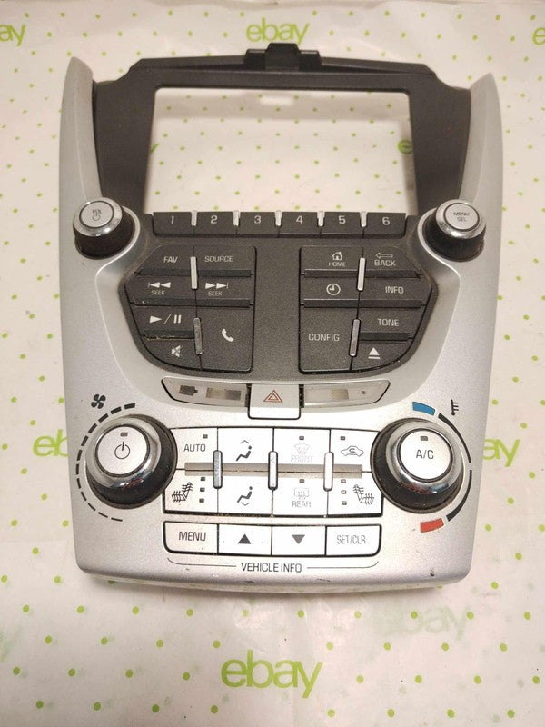 14 CHEVY EQUINOX Heater A/c Radio Control