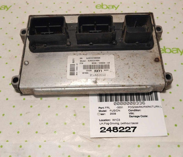 07 08 09 FORD FUSION Engine/motor Brain Box LH firewall eng compart. 3