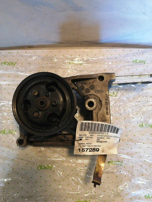 Power Steering Pump/motor FORD EXPLORER 97 98 99 00 01