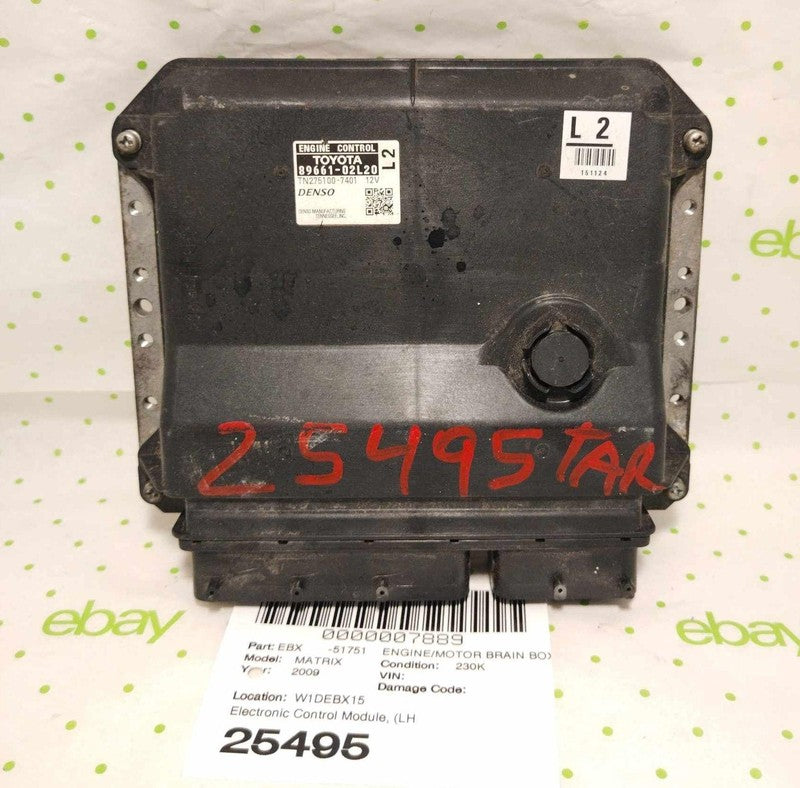 09 TOYOTA MATRIX Engine/motor Brain Box