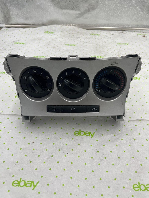 10 MAZDA 3 Heater A/c Control