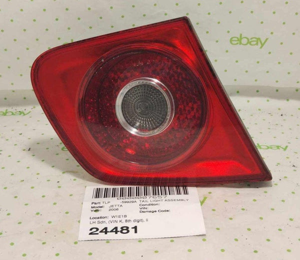 05 06 07 JETTA EXCEPT GLI Tail Light Assembly Left