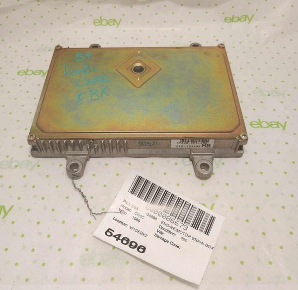 88 89 HONDA CIVIC Engine/motor Brain Box