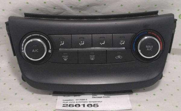 2015-2019 Nissan Sentra Heater A/c Climate Temperature Control Dual Zo