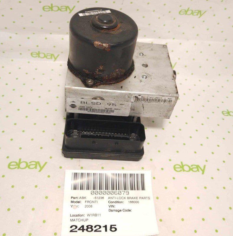 05 06 07 08 09 NISSAN FRONTIER Anti-lock Brake Parts