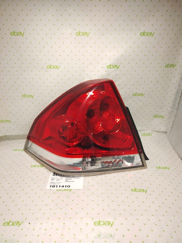 06 07 08 09 10 11 12 13 14 15 16 CHEVY IMPALA Tail Light Assembly Left