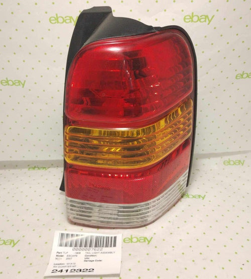 01 02 03 04 05 06 07 FORD ESCAPE Tail Light Assembly Right