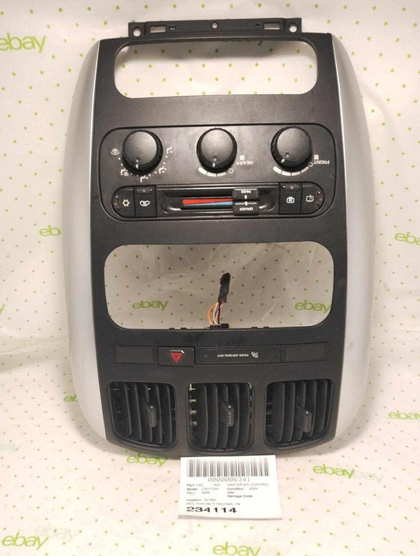 04 05 06 07 CHRYSLER TOWN CNTRY Heater A/c Control
