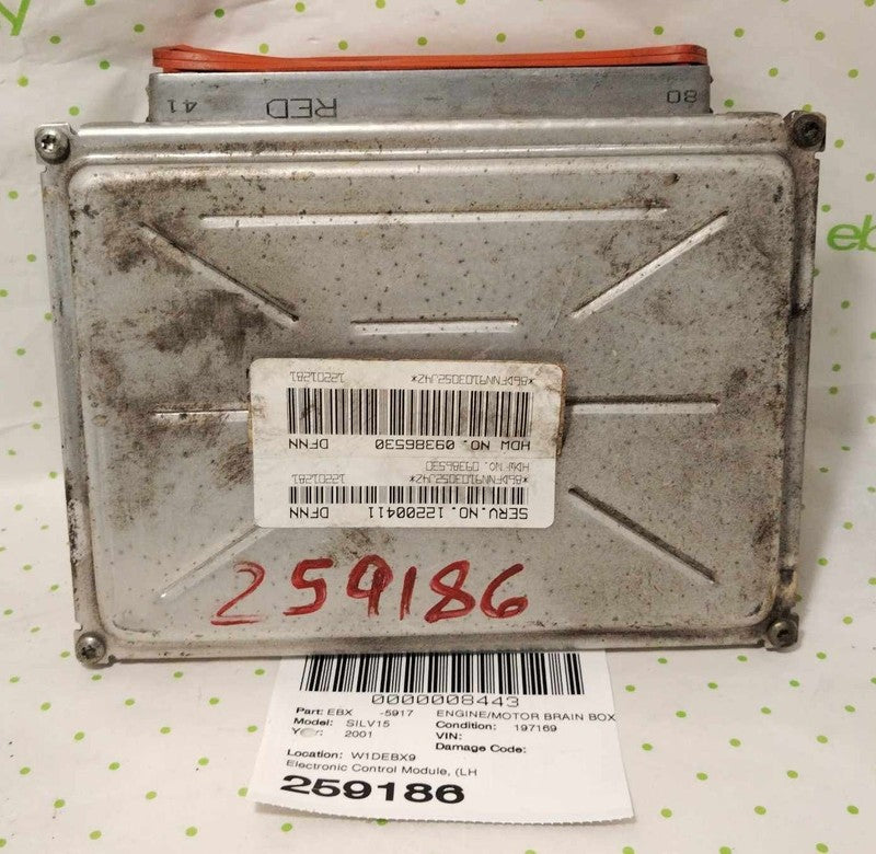 01 02 CHEVY SILVERADO 1500 Engine/motor Brain Box