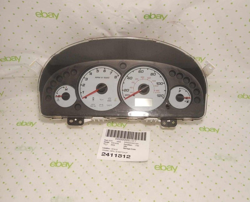 01 02 FORD ESCAPE Speedometer