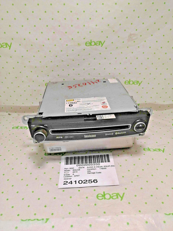 Audio & Visual Equip.(radio) HYUNDAI EQUUS 11 12 13